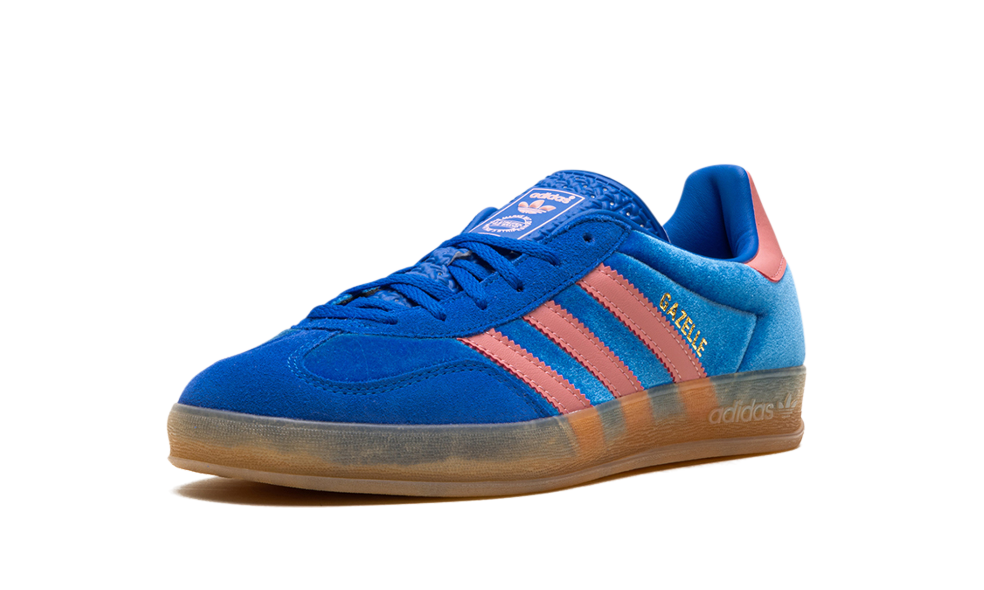 Adidas Gazelle Indoor WMNS Velvet Pack - Blue IG6785