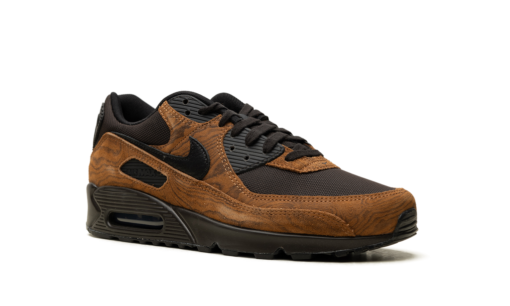 Nike Air Max 90 Premium Light British Tan Velvet Brown IQ0283 281