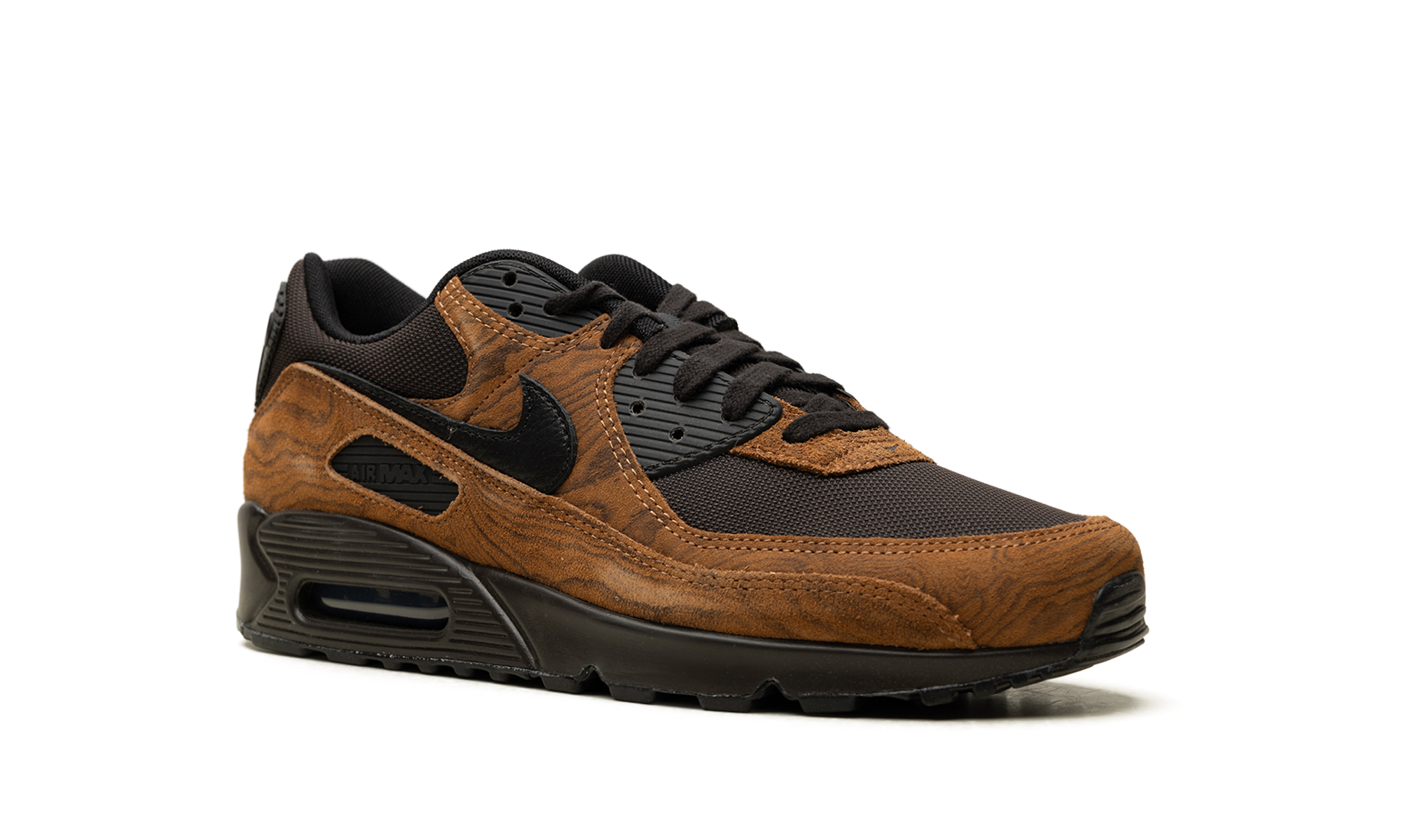 Nike Air Max 90 Premium Light British Tan Velvet Brown IQ0283 281