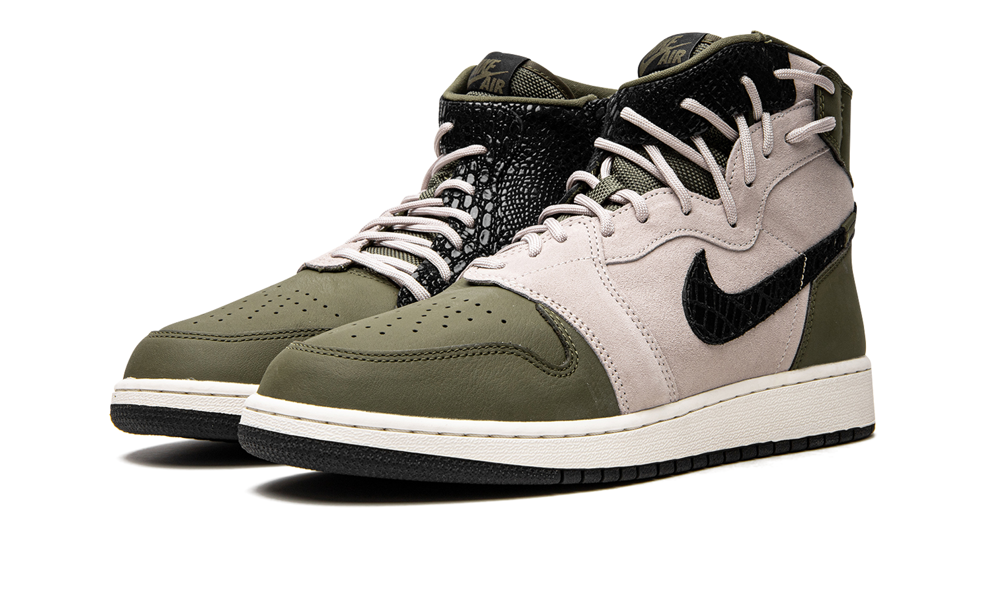 AIR JORDAN 1 REBEL XX WMNS Olive Canvas