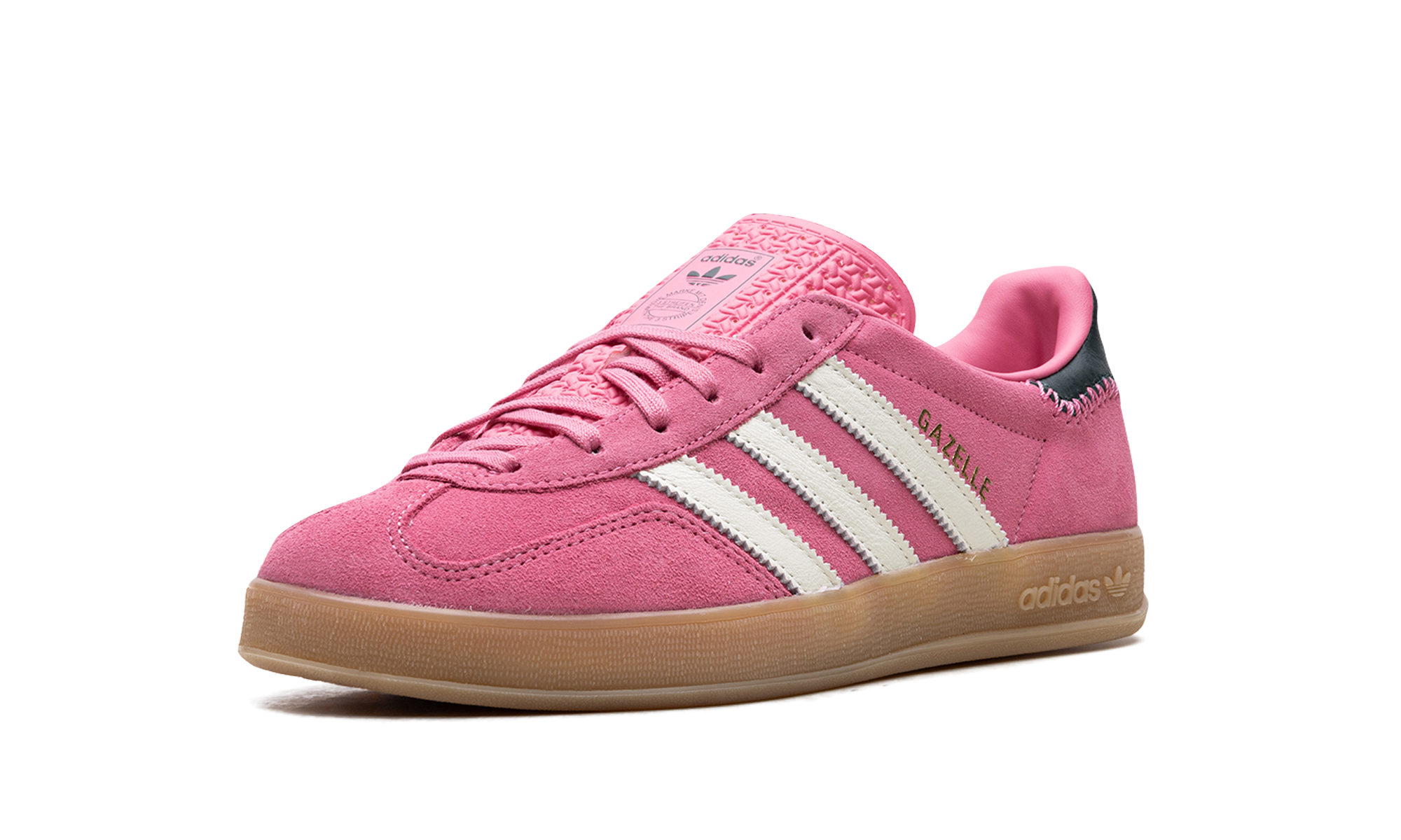 Adidas Gazelle Indoor WMNS Rose Tone Collegiate Green JI2014