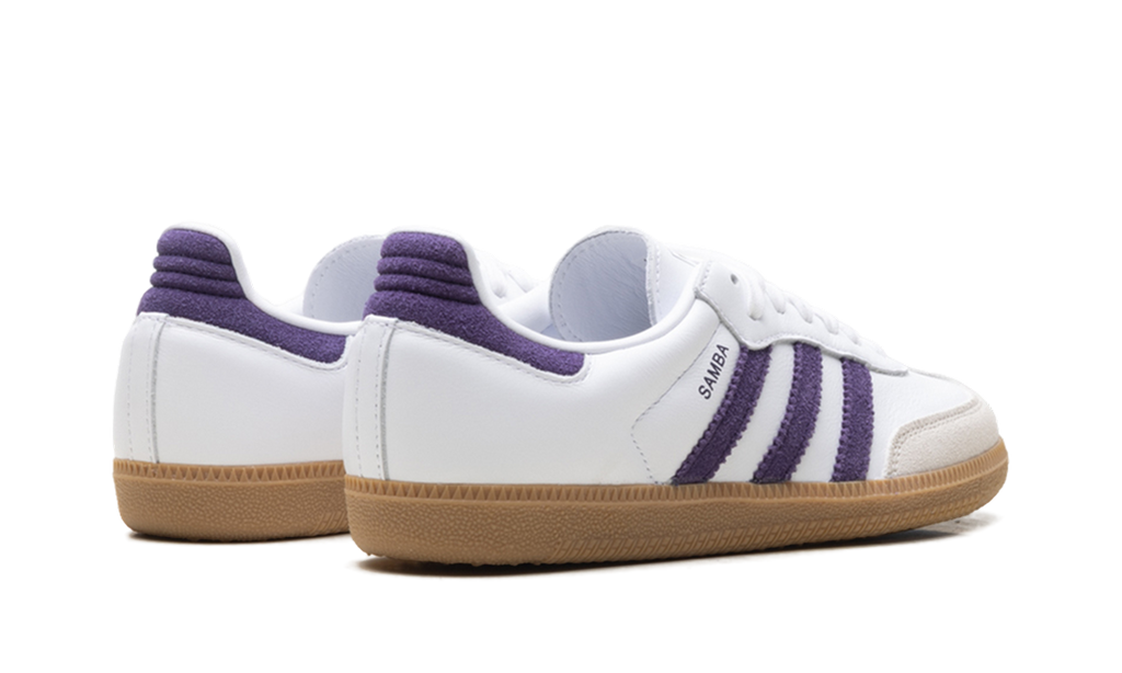 Adidas SAMBA OG WMNS White Alumina Aurora Plum JS1392