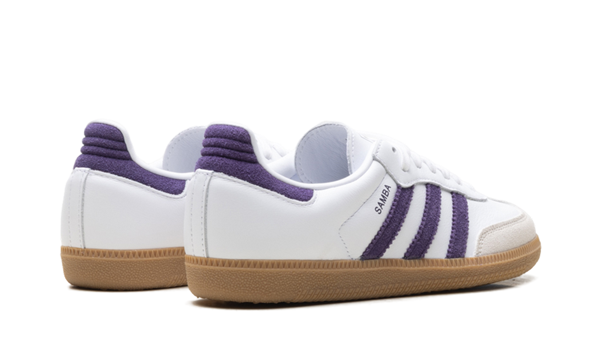 Adidas SAMBA OG WMNS White Alumina Aurora Plum JS1392