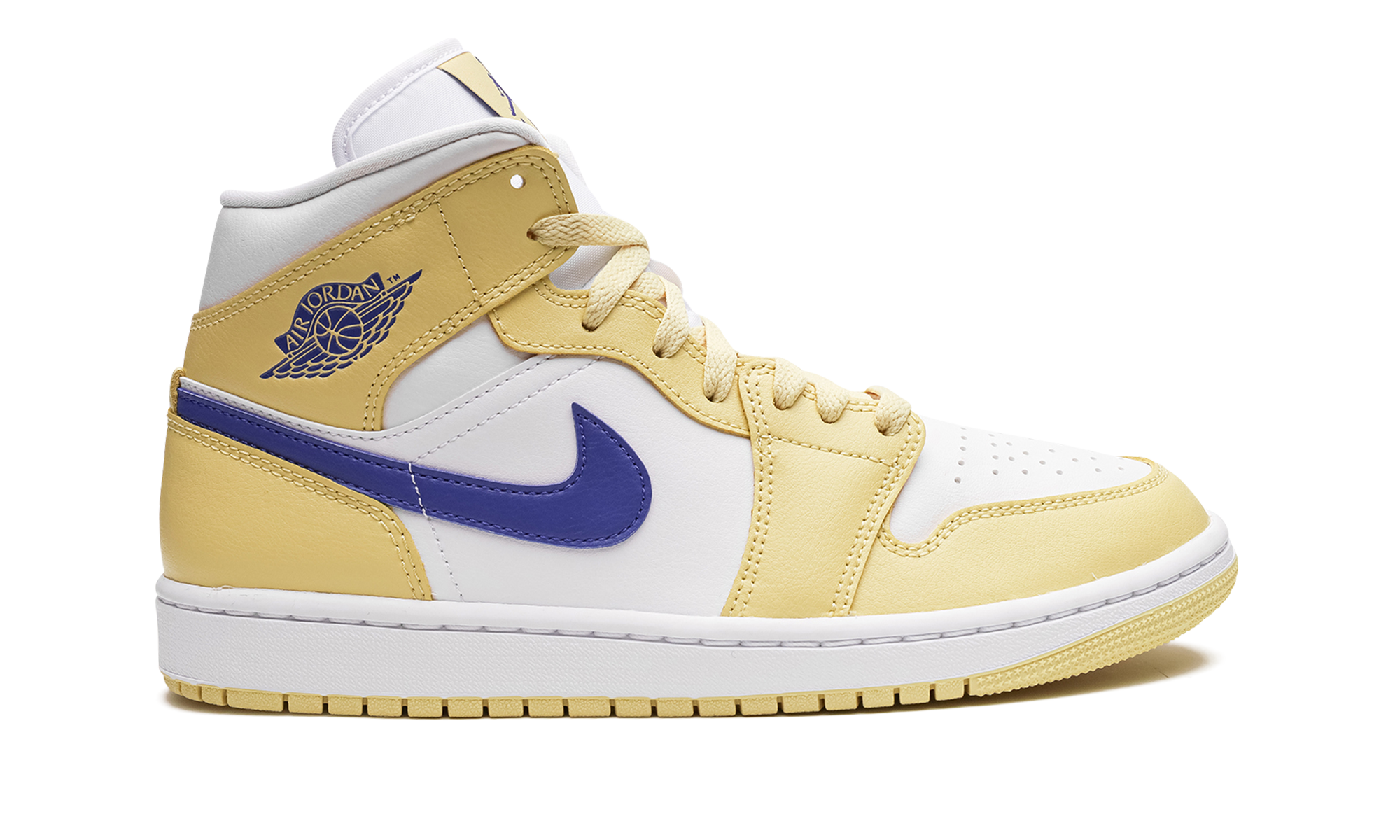 AIR JORDAN 1 MID WMNS Lemon Wash BQ6472 701