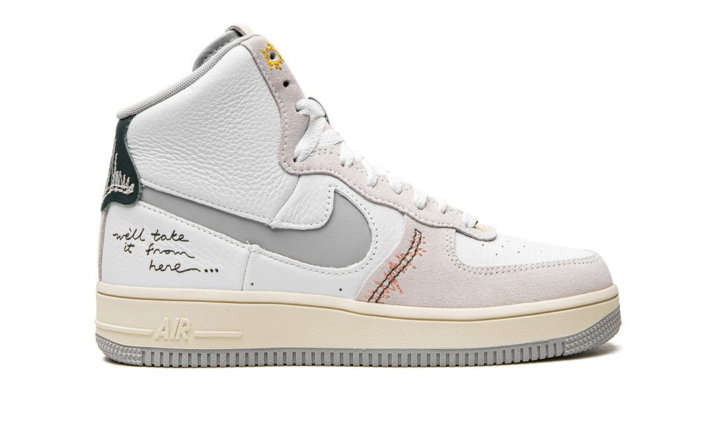 Nike AIR FORCE 1 HIGH SCULPT WMNS We'll Take It From Here DV2187 100
