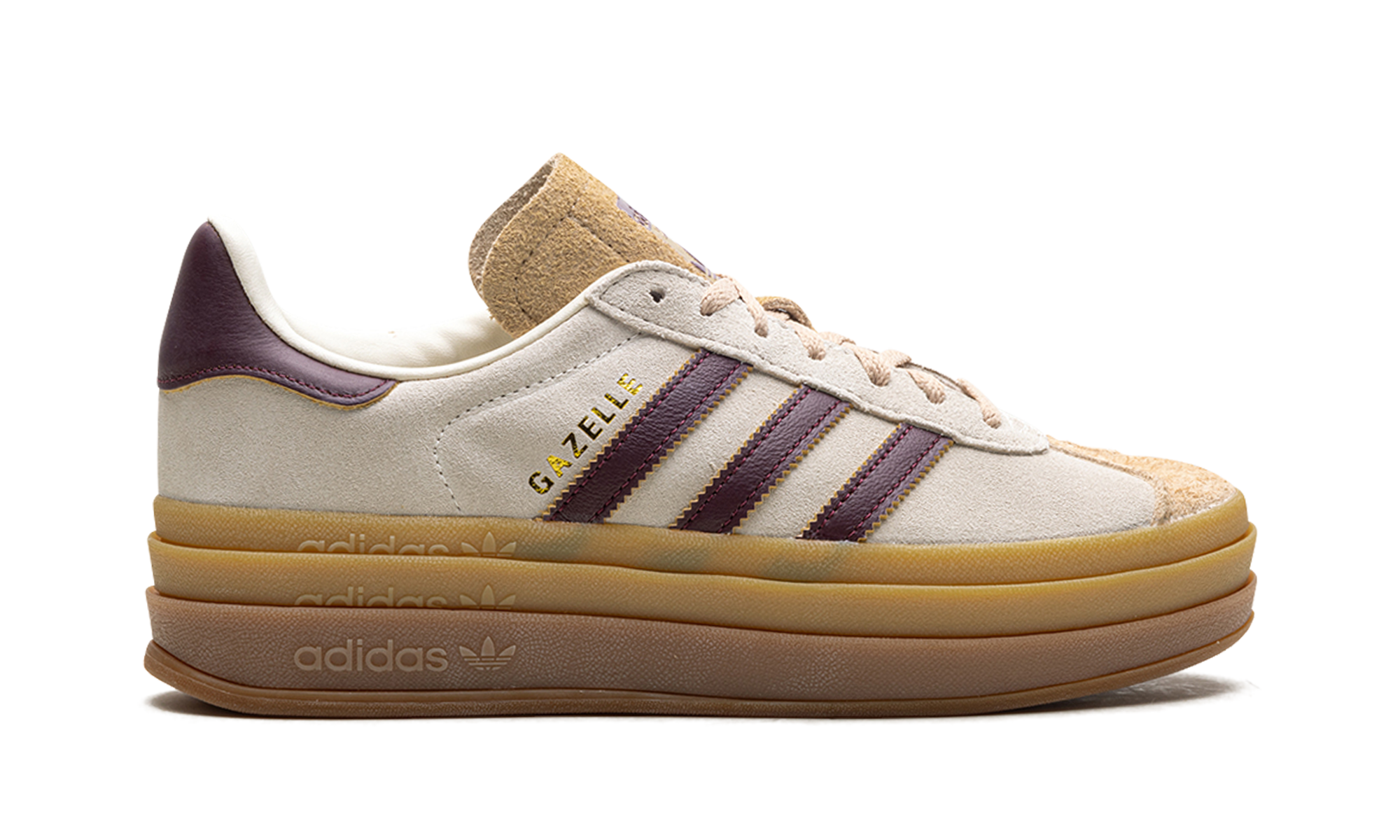 Adidas Gazelle WMNS Cream White Maroon JQ5127