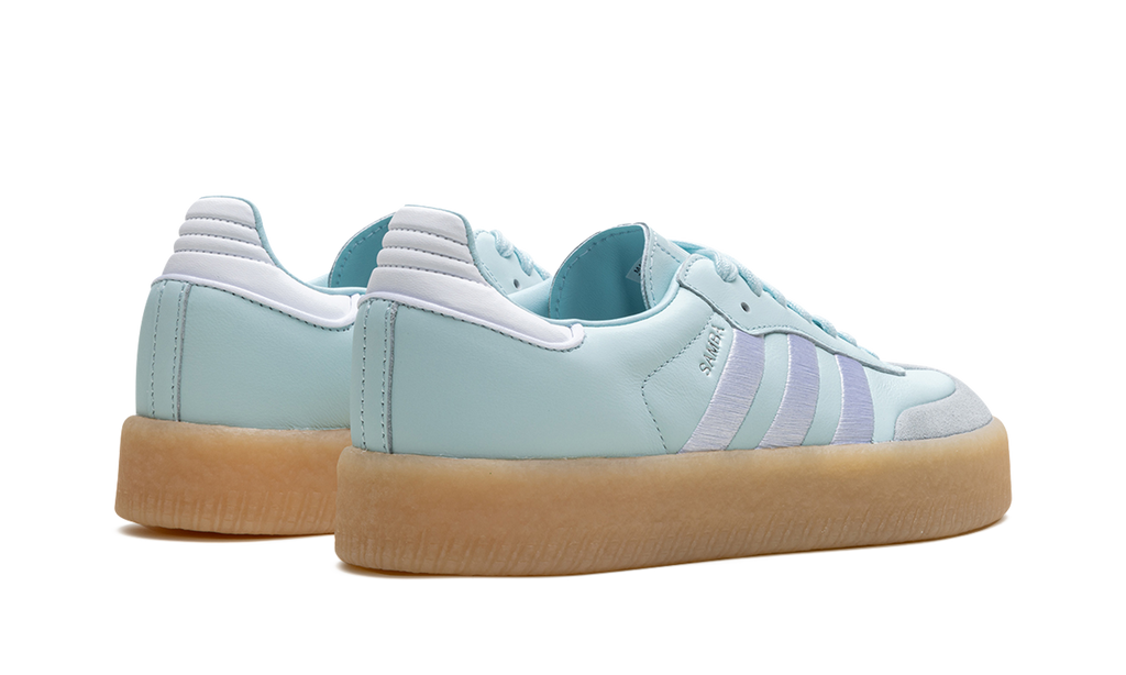 Adidas Sambae WMNS Almost Blue Silver Metallic Gum ID0435