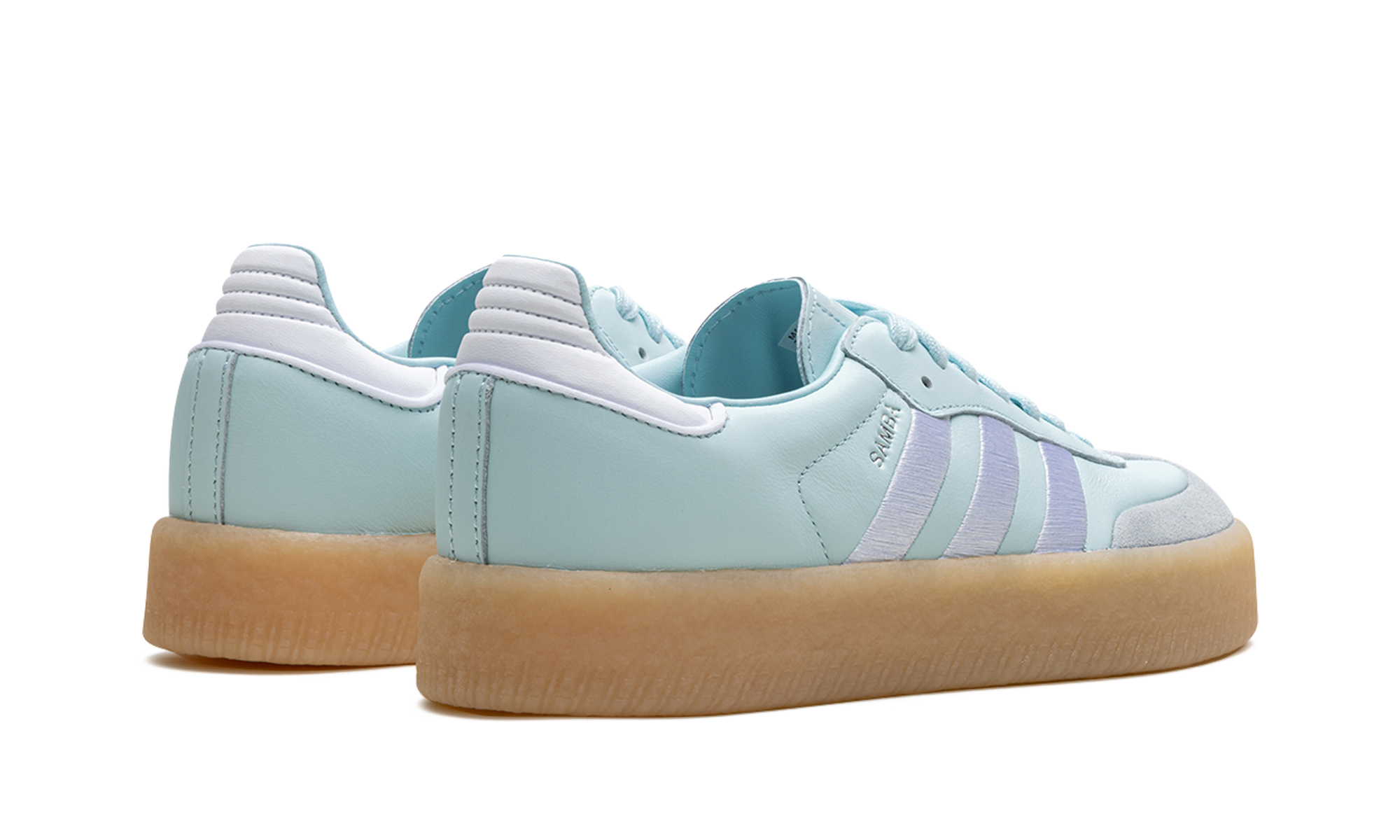 Adidas Sambae WMNS Almost Blue Silver Metallic Gum ID0435