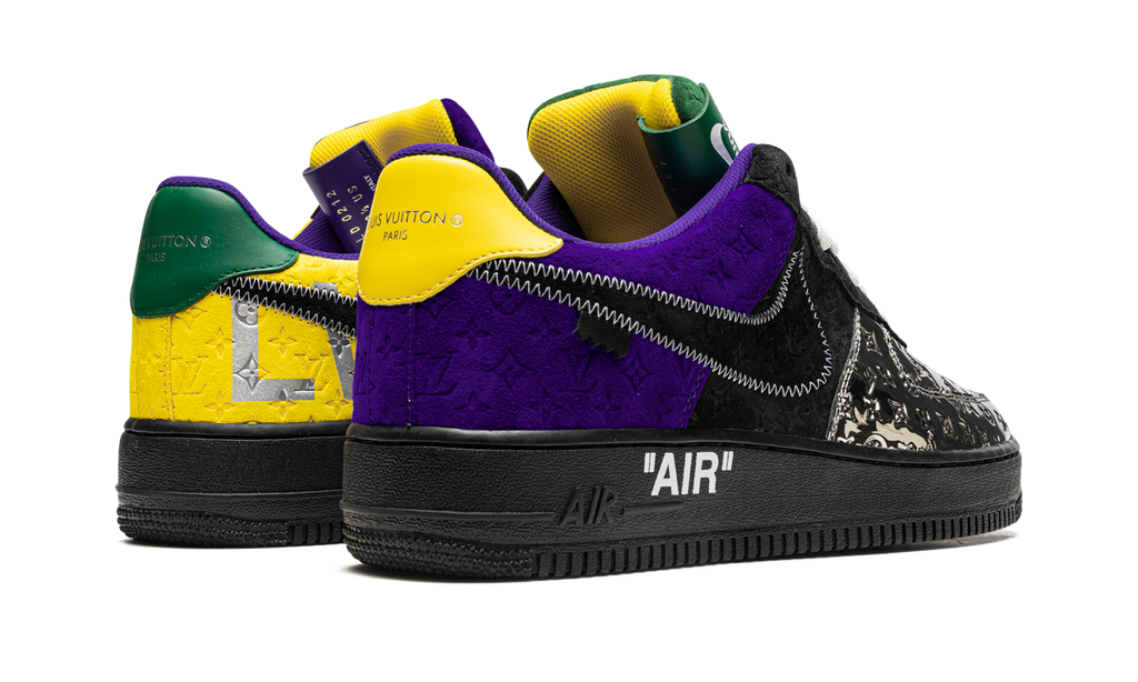 Nike Louis Vuitton Air Force 1 Low Virgil Abloh - Purple Dusk/Metallic Silver 1A9VCC