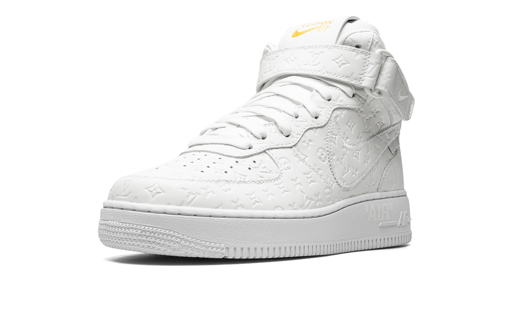 Nike Louis Vuitton Air Force 1 Mid Virgil Abloh - White/White 1A9V90