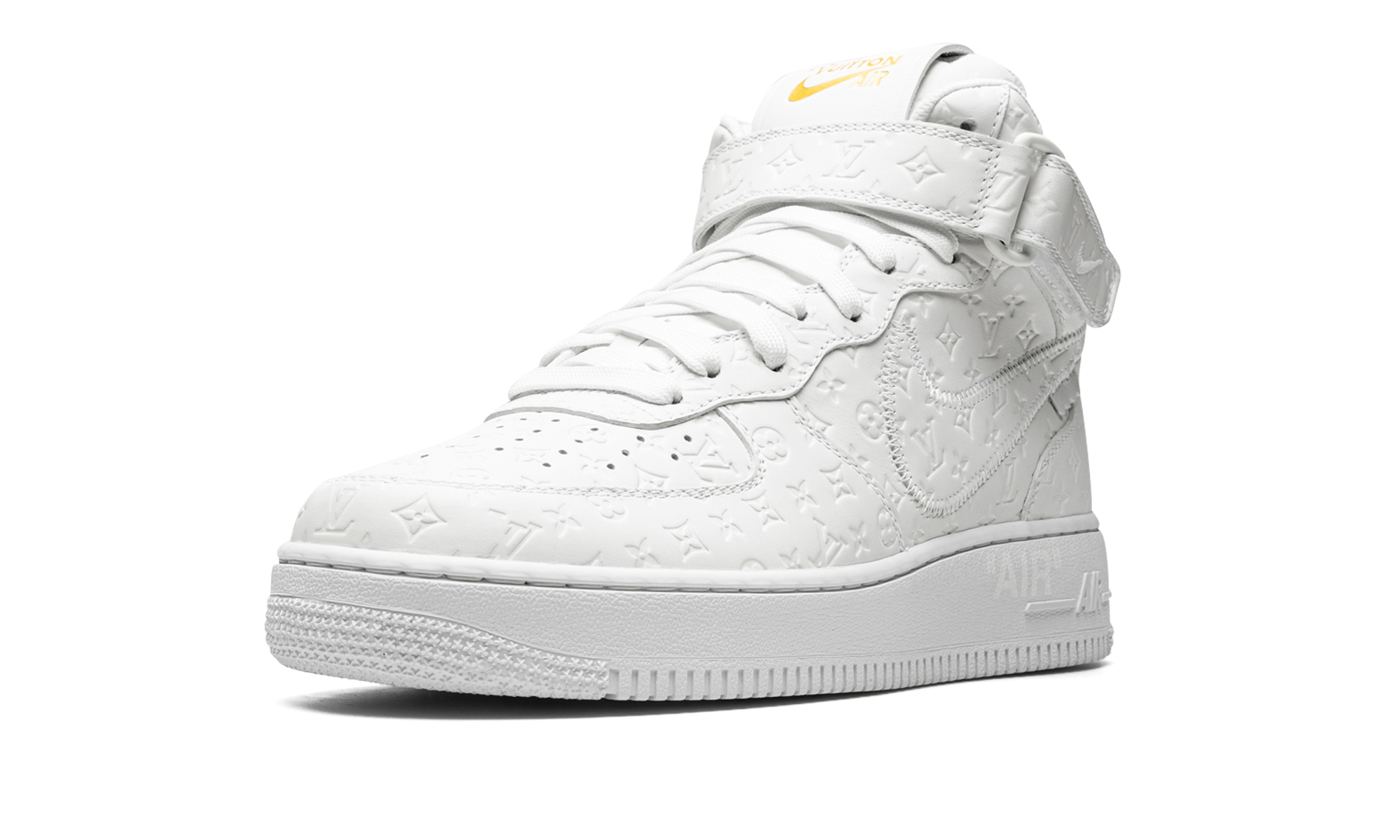 Nike Louis Vuitton Air Force 1 Mid Virgil Abloh - White/White 1A9V90