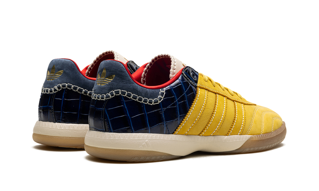 Adidas Samba Millenium Wales Bonner - Fade Gold / Navy Croc IH8407