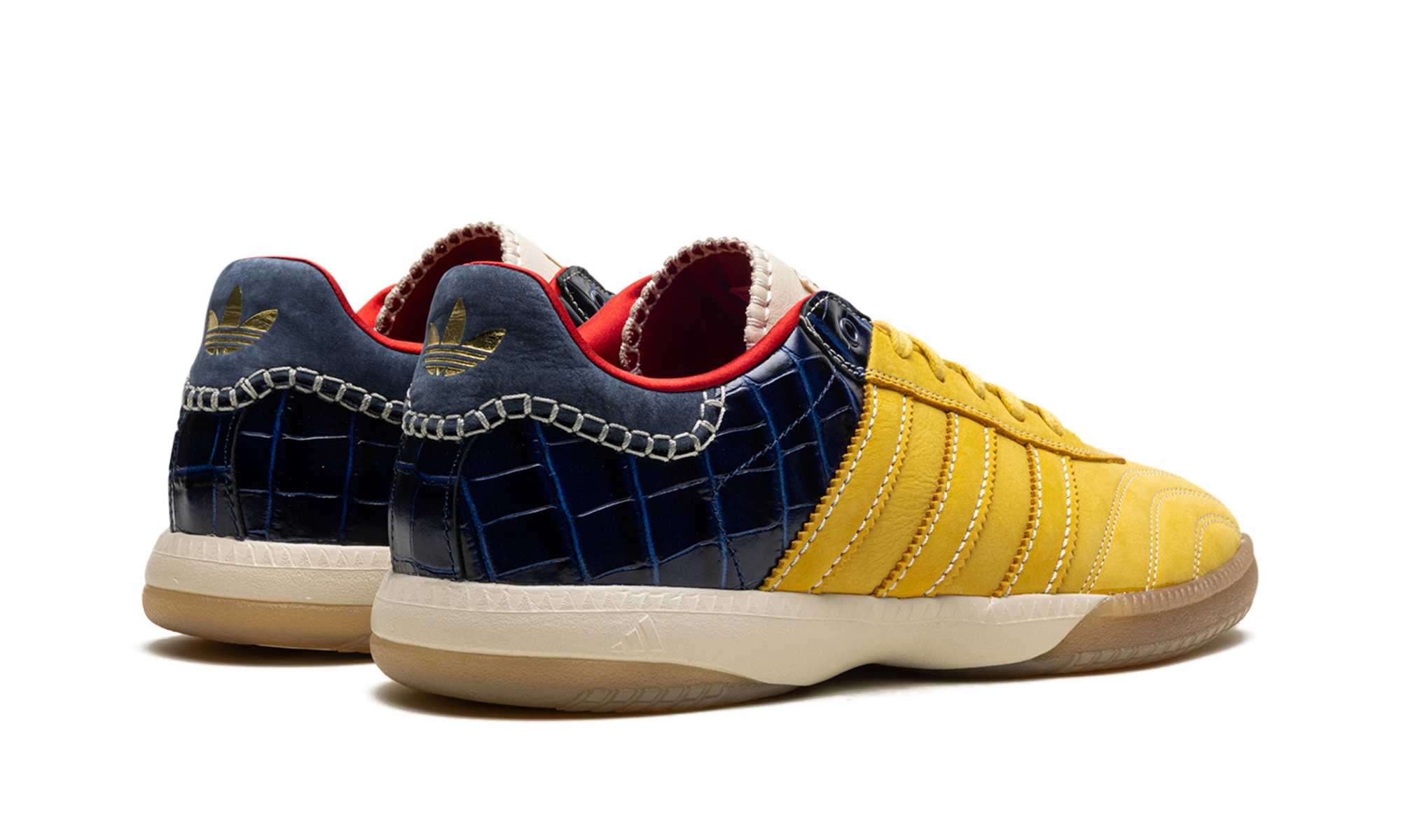 Adidas Samba Millenium Wales Bonner - Fade Gold / Navy Croc IH8407