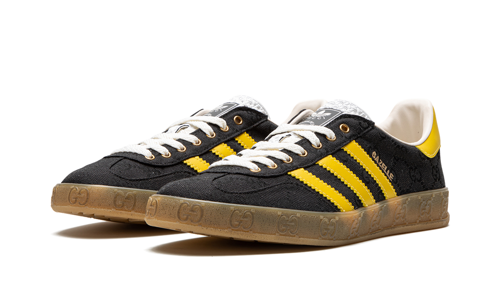 Adidas Gucci Gazelle GG Monogram - Black IE2264