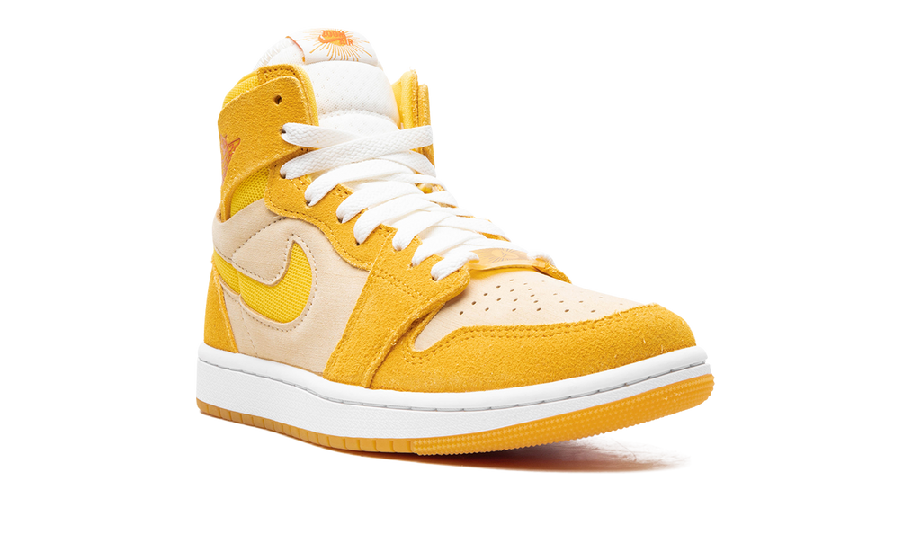 Air Jordan 1 Zoom Air CMFT 2 WMNS Yellow Ochre/Tour Yellow-Pale Vanilla-Safety FJ5743 700