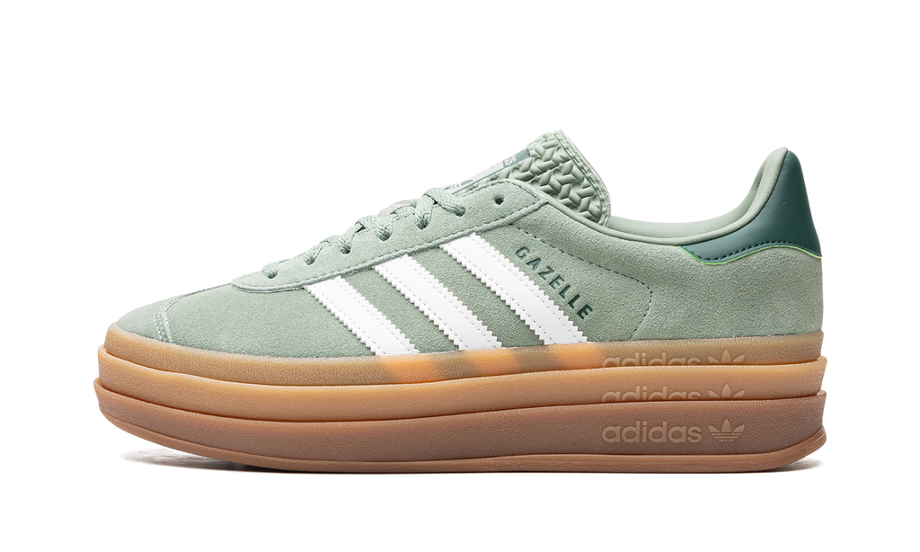 Adidas GAZELLE BOLD WMNS Silver Green Gum ID6998