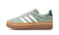 Adidas GAZELLE BOLD WMNS Silver Green Gum ID6998