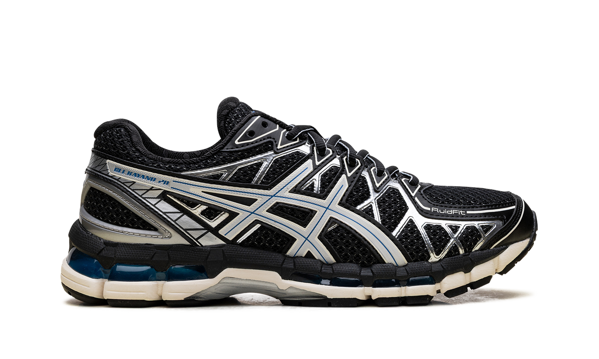 Asics Gel-Kayano 20 Black Pure Silver 1203A388 001