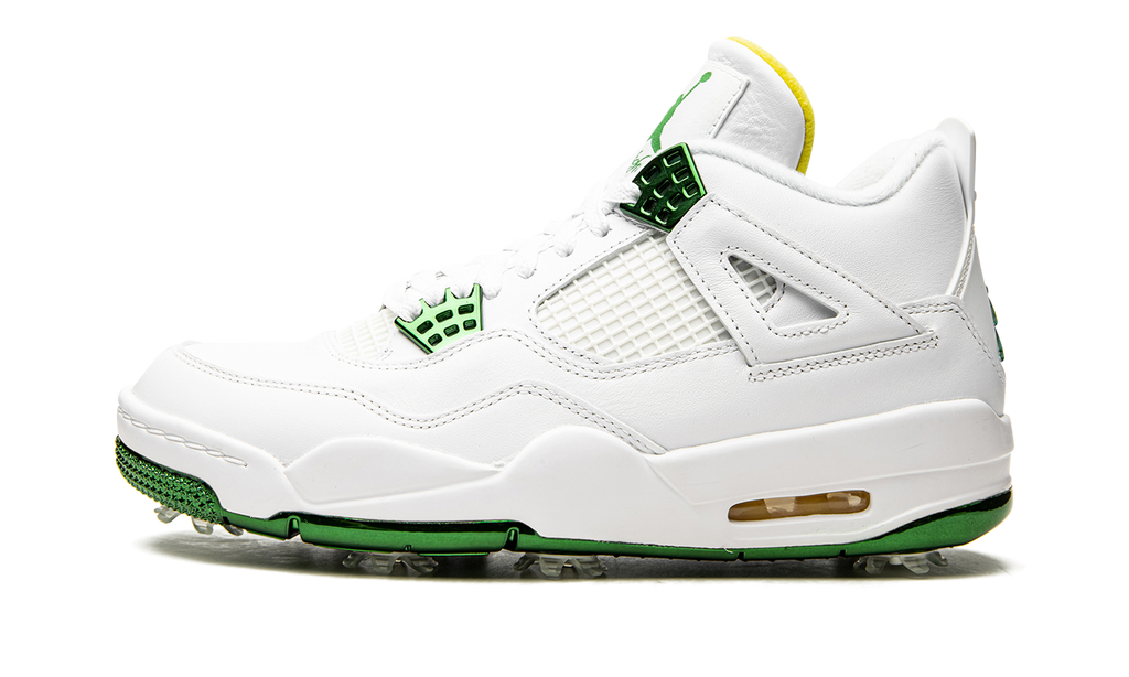 Air Jordan 4 Retro Golf Metallic Green CZ2439 100