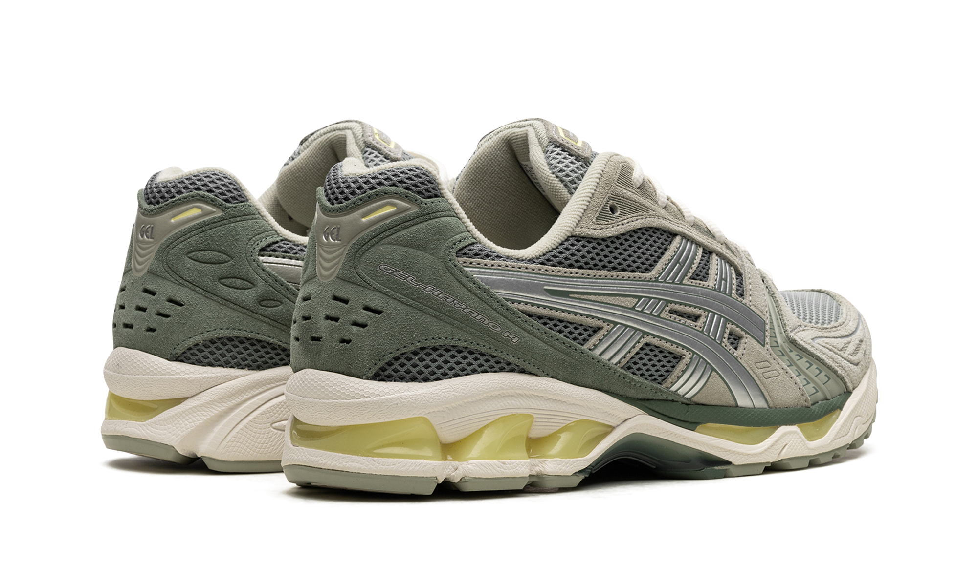 Asics GEL KAYANO 14 Olive Grey Pure Silver 1201A161 301