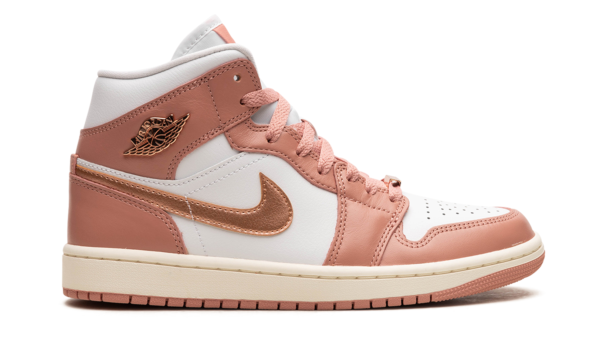 AIR JORDAN 1 MID WMNS RED STARDUST FB9892 670