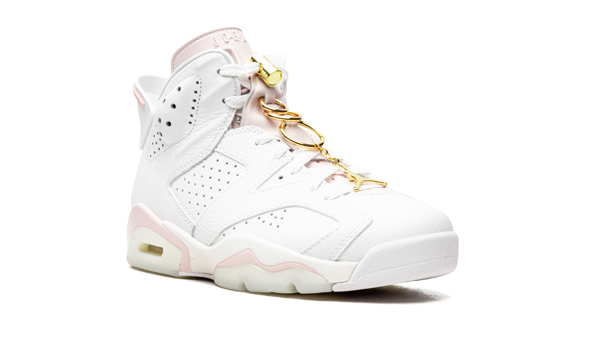AIR JORDAN 6 WMNS Gold Hoops DH9696 100
