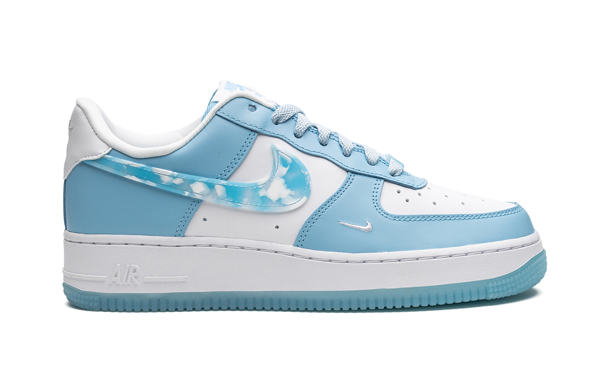 Nike AIR FORCE 1 '07 LX MNS WMNS Nail Art White Blue DX2937 100