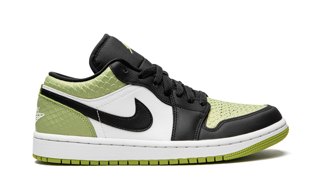 AIR JORDAN 1 LO SE WMNS Vivid Green Snakeskin DX4446 301