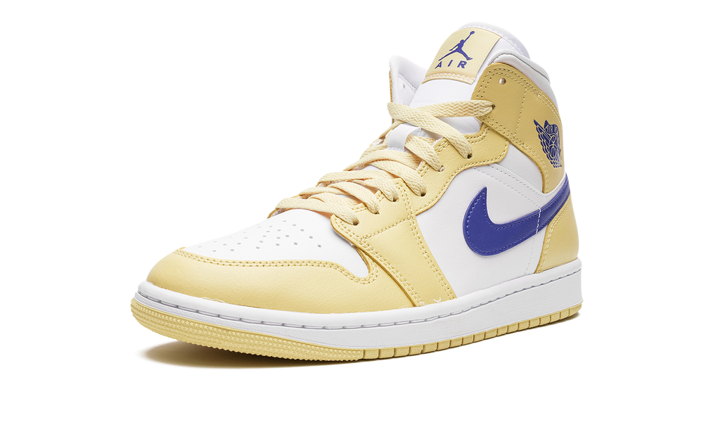 AIR JORDAN 1 MID WMNS Lemon Wash BQ6472 701