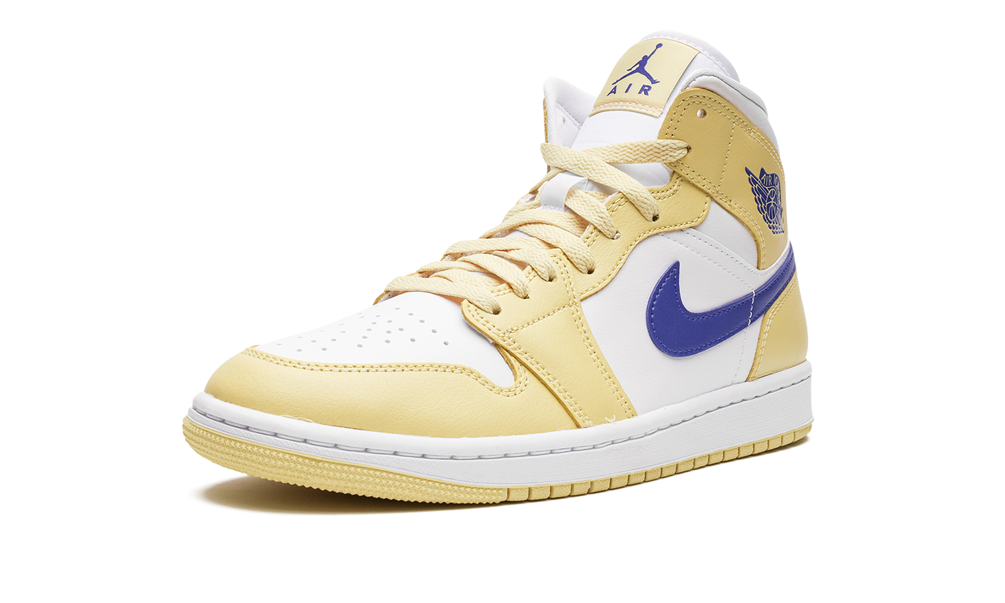 AIR JORDAN 1 MID WMNS Lemon Wash BQ6472 701