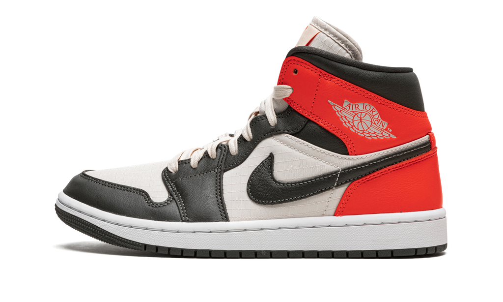 AIR JORDAN 1 MID SE WMNS Newsprint DQ6078 100
