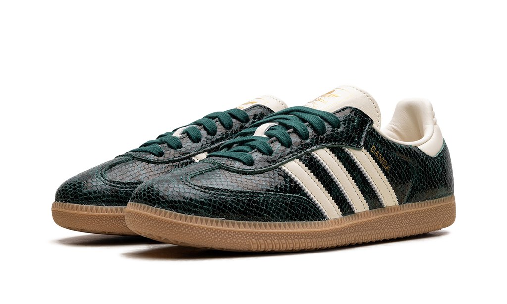 Adidas Samba OG WMNS Snakeskin Collegiate Green JR8848