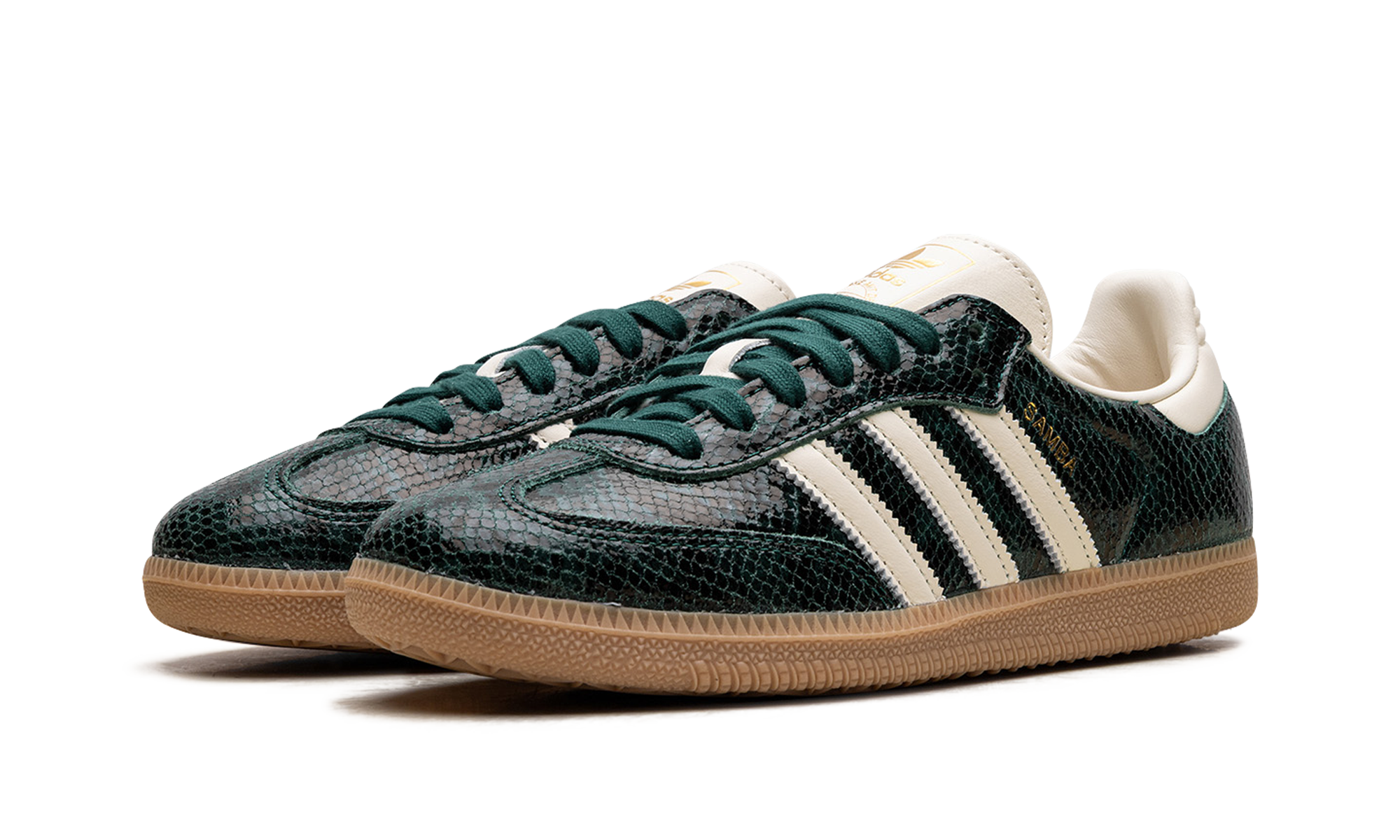 Adidas Samba OG WMNS Snakeskin Collegiate Green JR8848