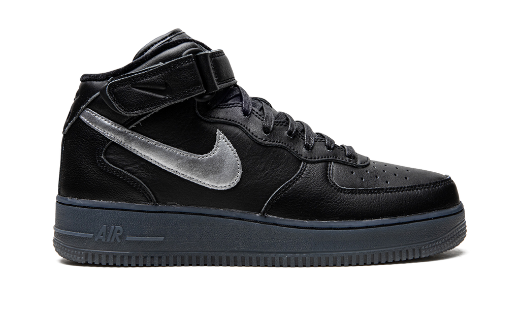 Nike Air Force 1 Mid Black / Metallic Silver DX3061 001