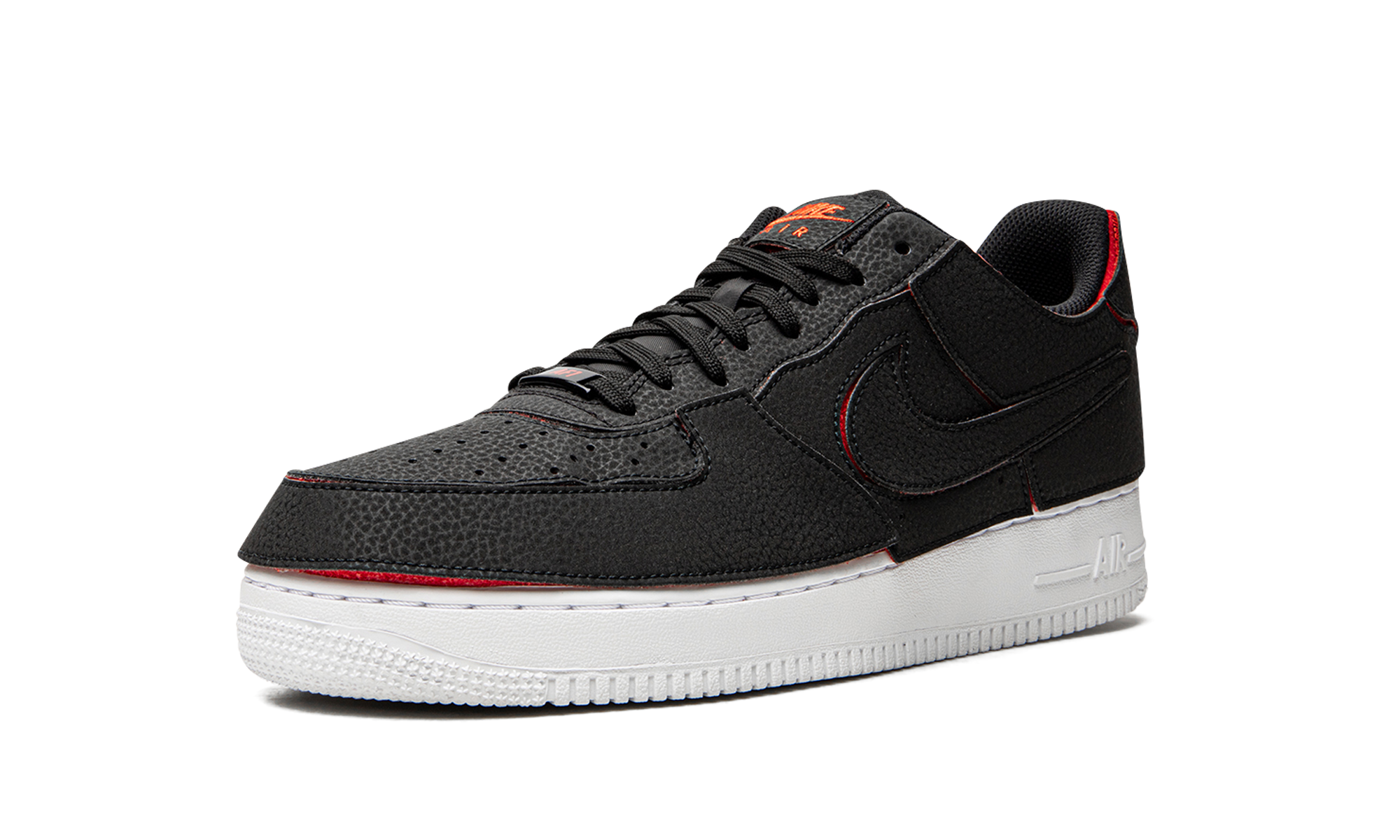 Nike Air Force 1/1 Black Chile Red DD2429 001