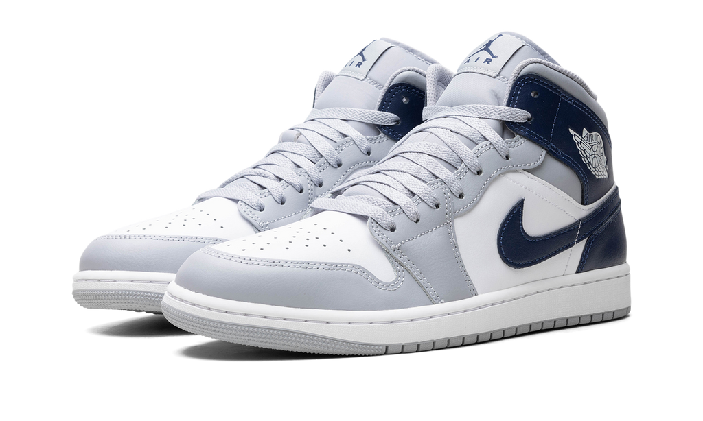 Air Jordan 1 Mid Wolf Grey Midnight Navy DQ8426 104