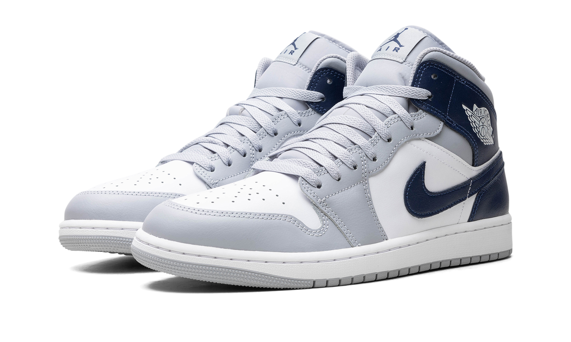 Air Jordan 1 Mid Wolf Grey Midnight Navy DQ8426 104