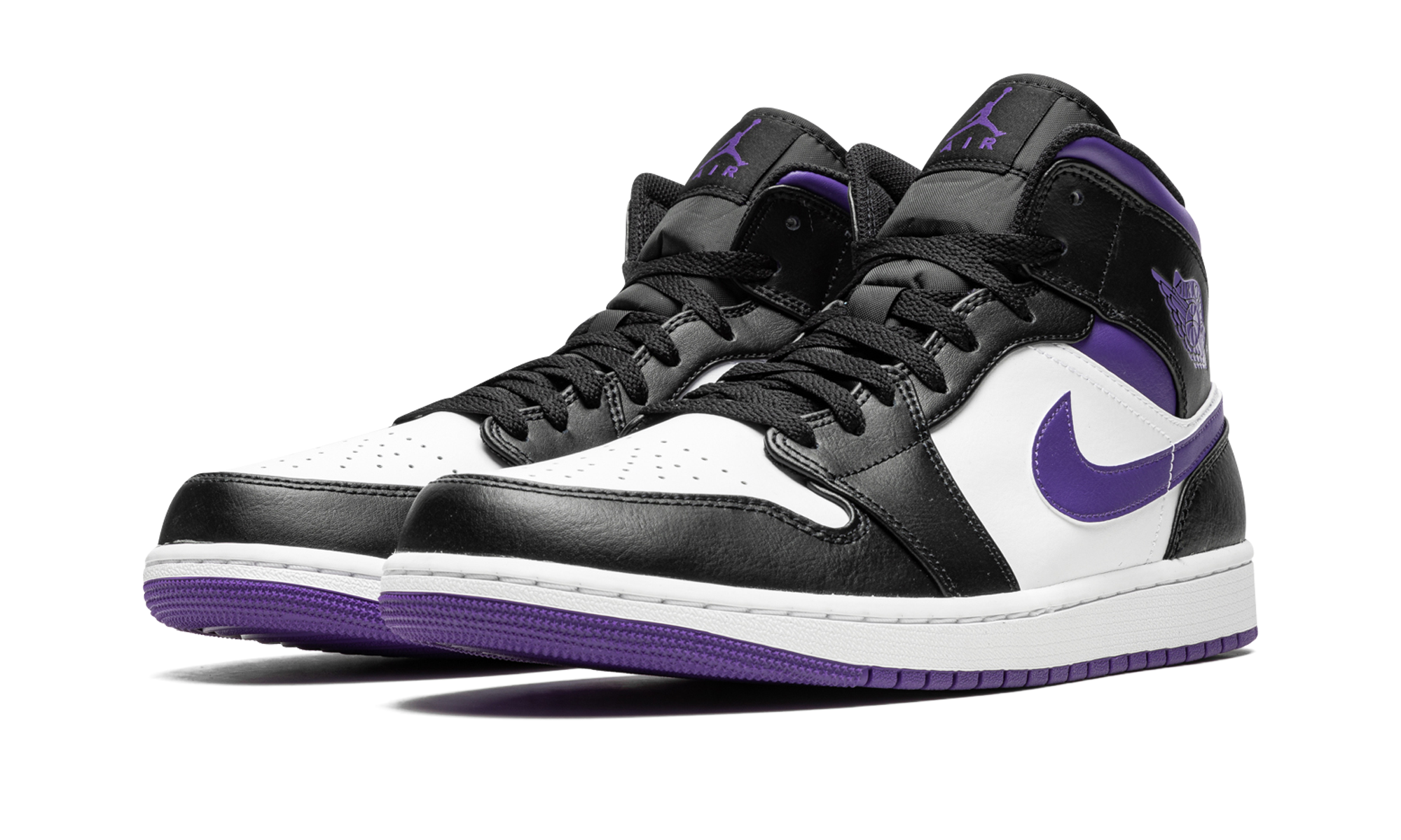 Air Jordan 1 Mid Dark Iris 554724 095