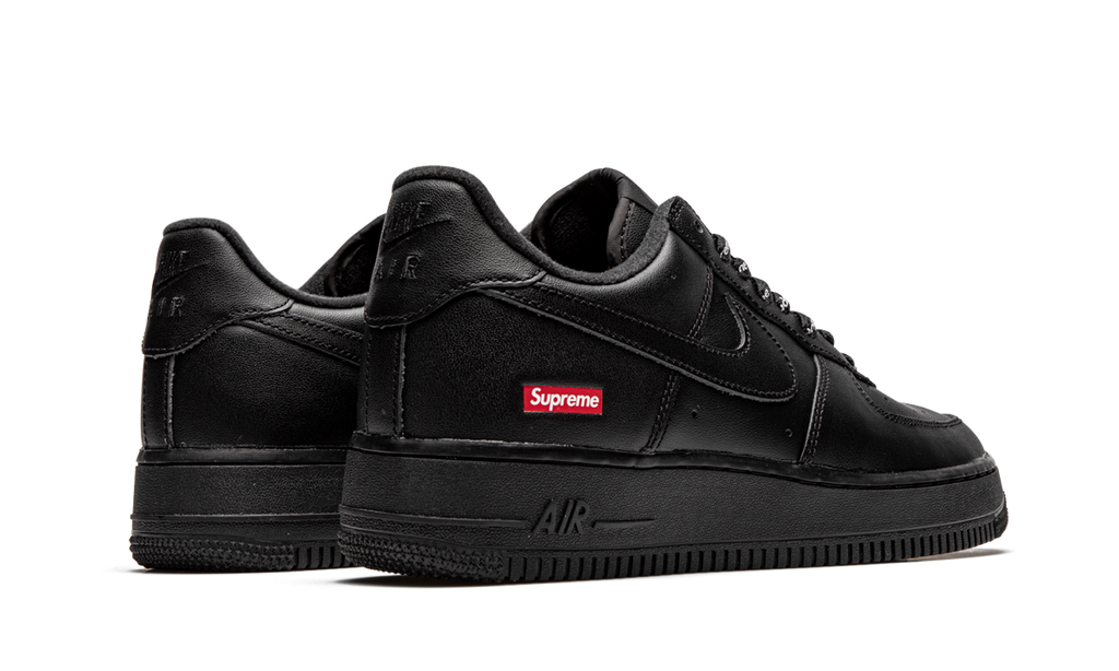 Nike Air Force 1 Low Supreme - Mini Box Logo Black CU9225 001