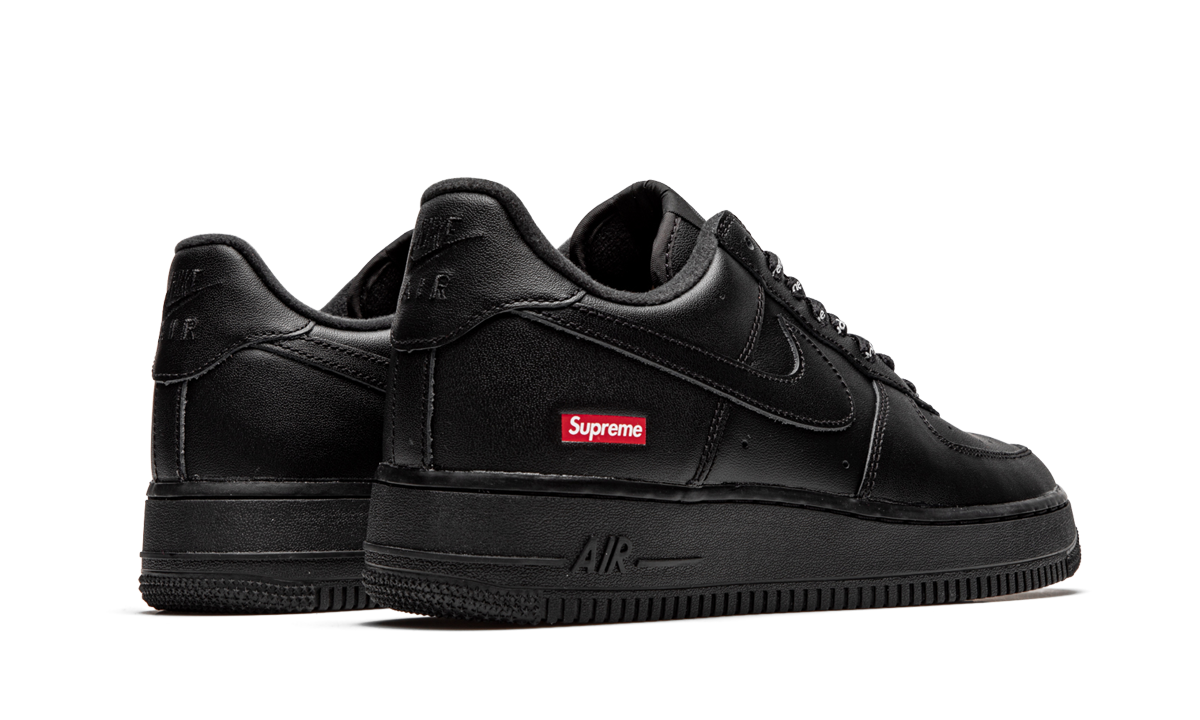 Nike Air Force 1 Low Supreme - Mini Box Logo Black CU9225 001