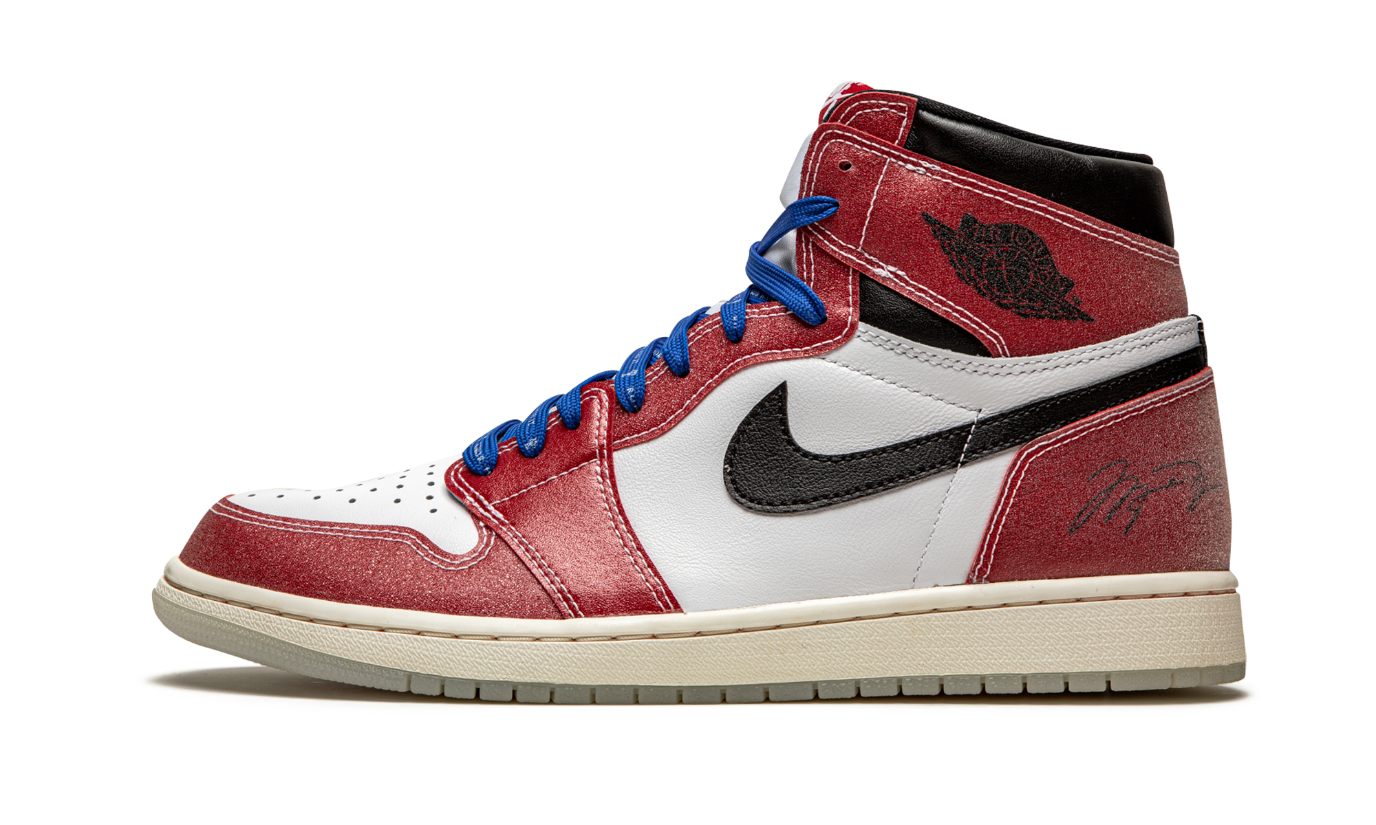 Air Jordan 1 Retro High OG Trophy Room - With Blue Laces DA2728 100B