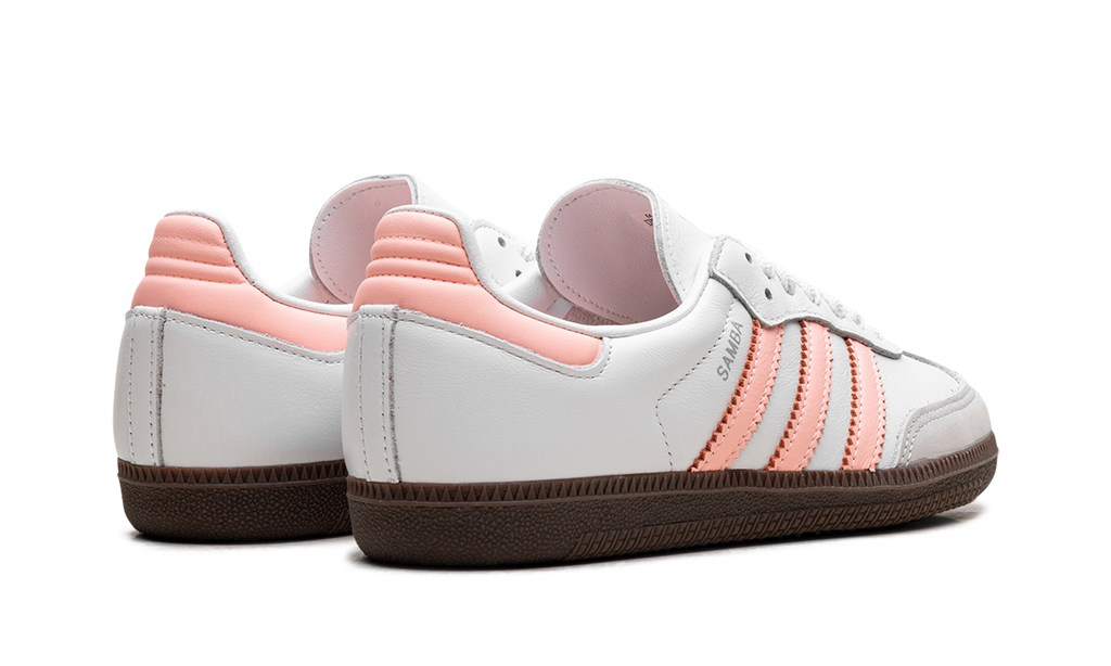 Adidas Samba OG WMNS White Clear Orange Gum JH5687