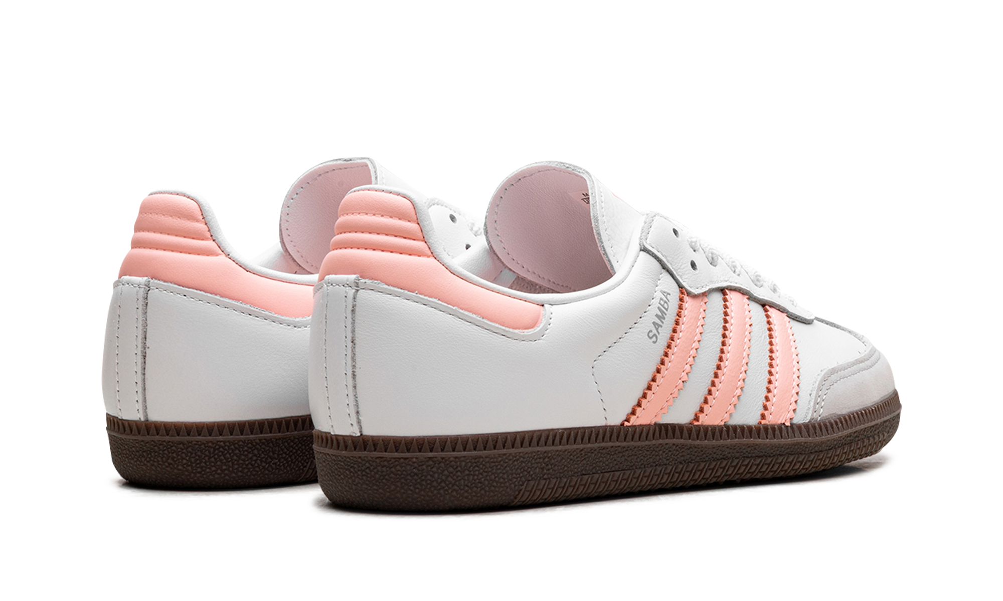 Adidas Samba OG WMNS White Clear Orange Gum JH5687