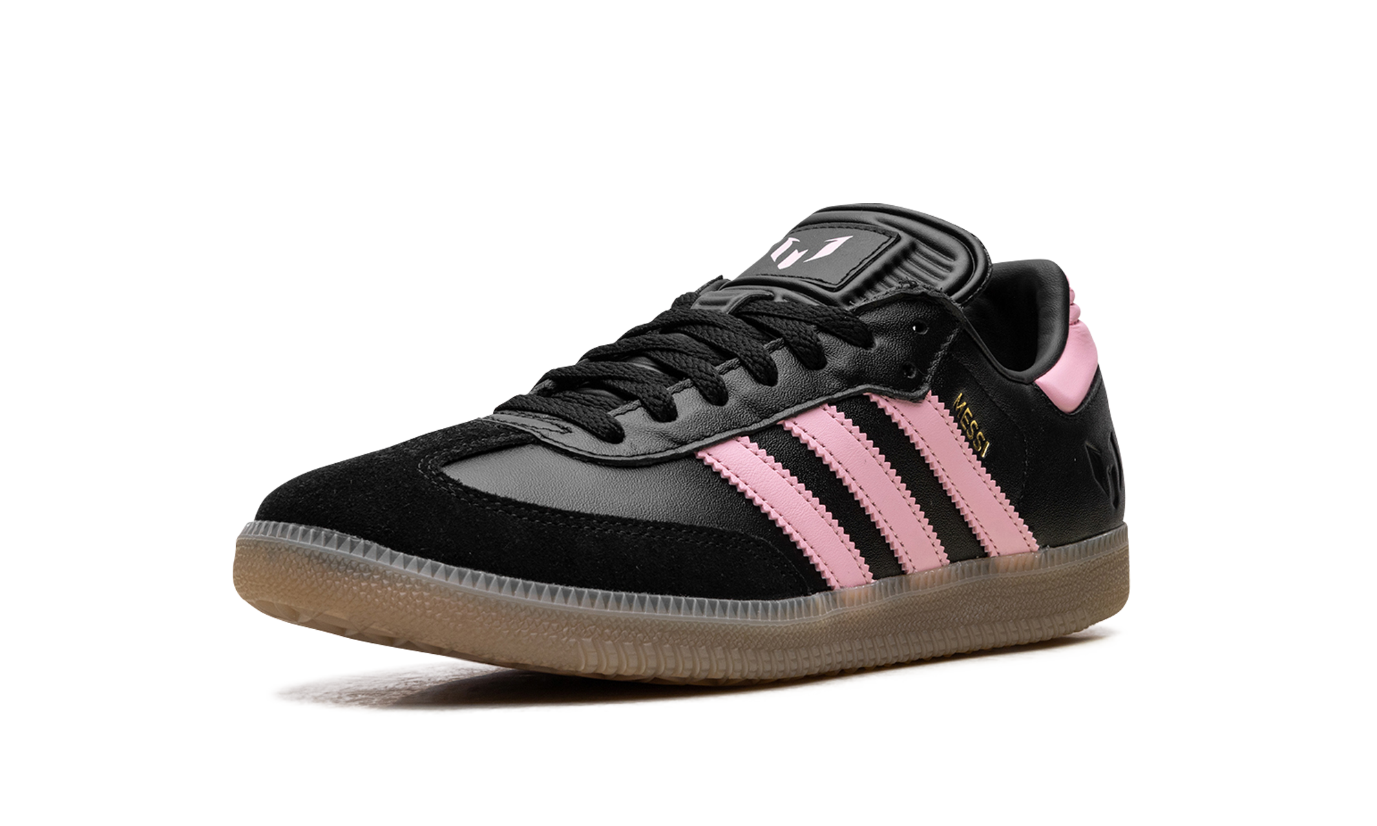 Adidas Samba Messi Indoor Core Black / Gold Metallic / Gum JP7845