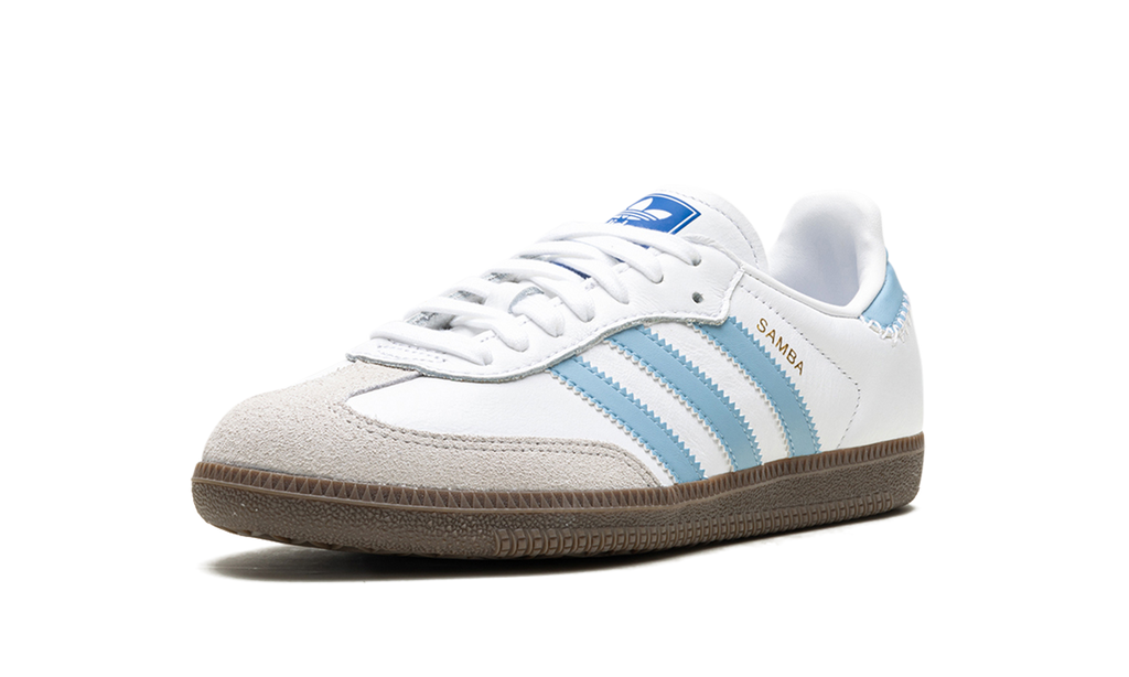 Adidas Samba OG White Sky Blue JI2003