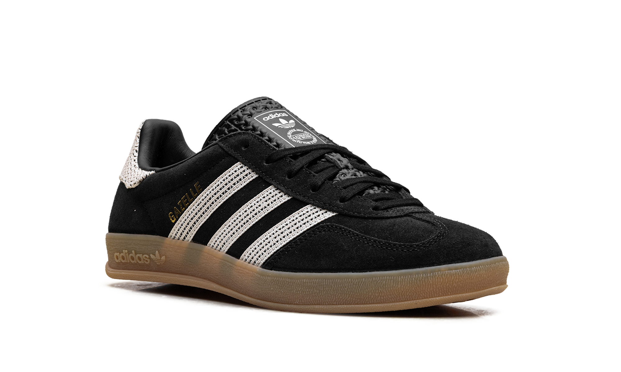 Adidas Gazelle Indoor WMNS Black Biege Gum JI2755