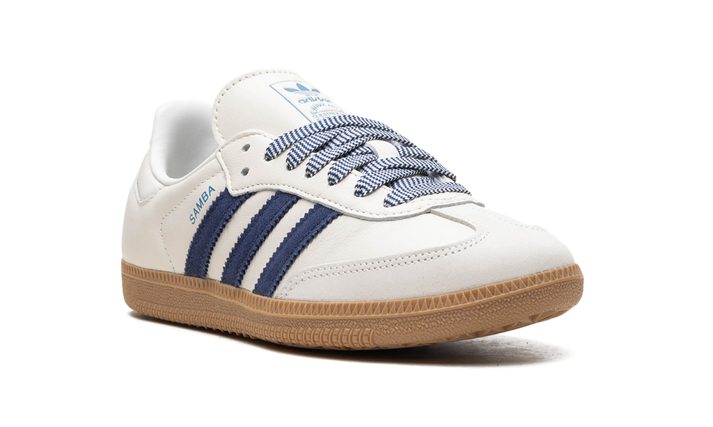 Adidas Samba OG WMNS Off White Dark Blue JI3907