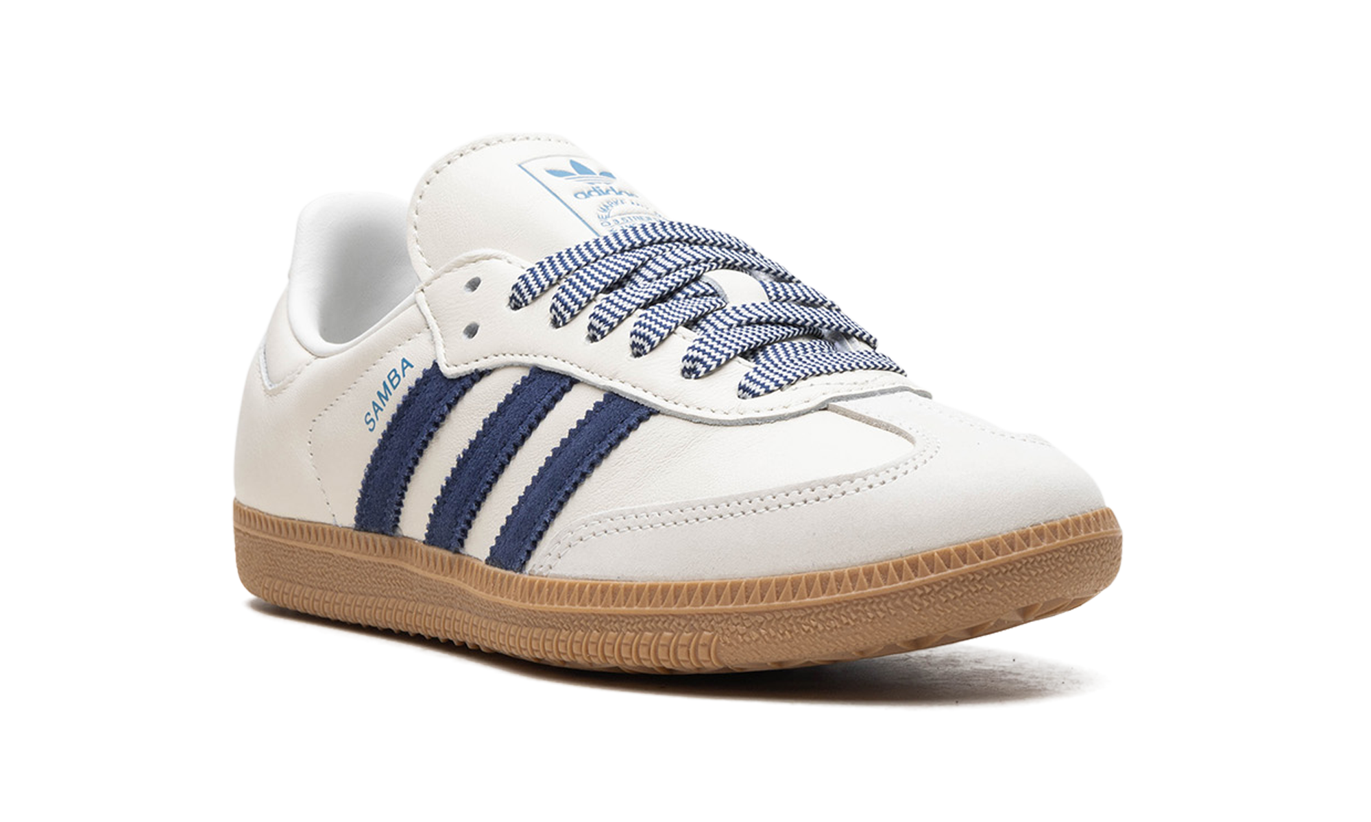 Adidas Samba OG WMNS Off White Dark Blue JI3907
