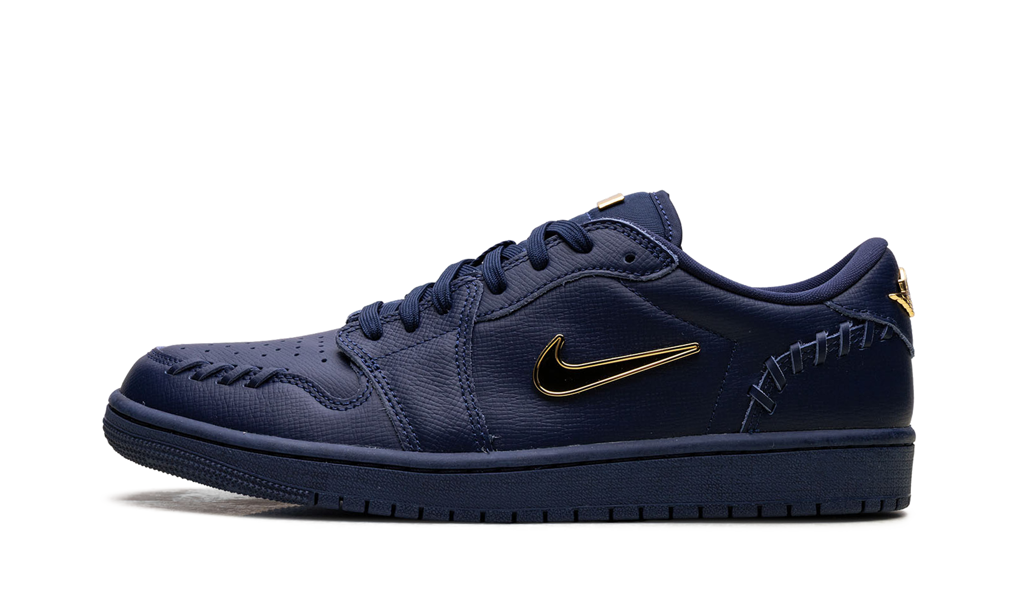 Jordan 1 Low WMNS Method of Make Midnight Navy Metallic Gold FN5032 400