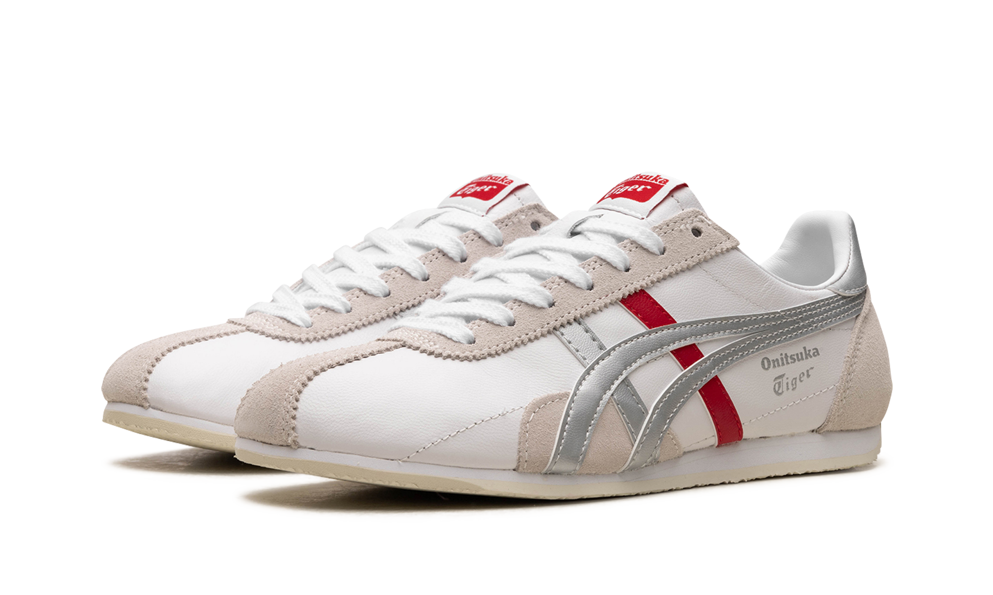 Onitsuka Tiger Runspark White Silver Red 1183B480 101